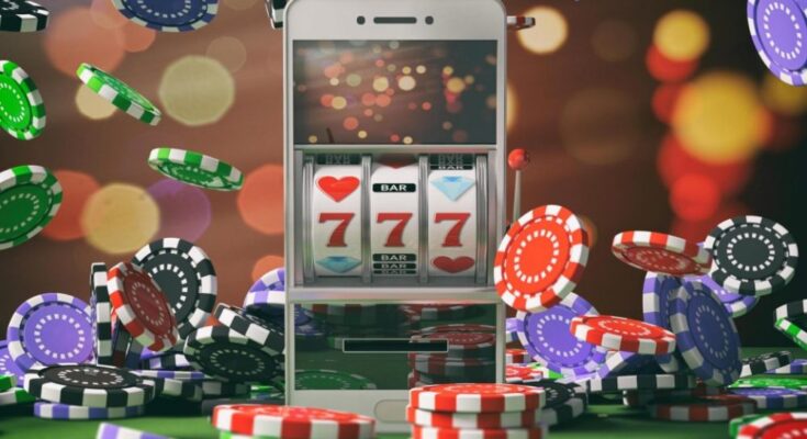 Online slot game paylines
